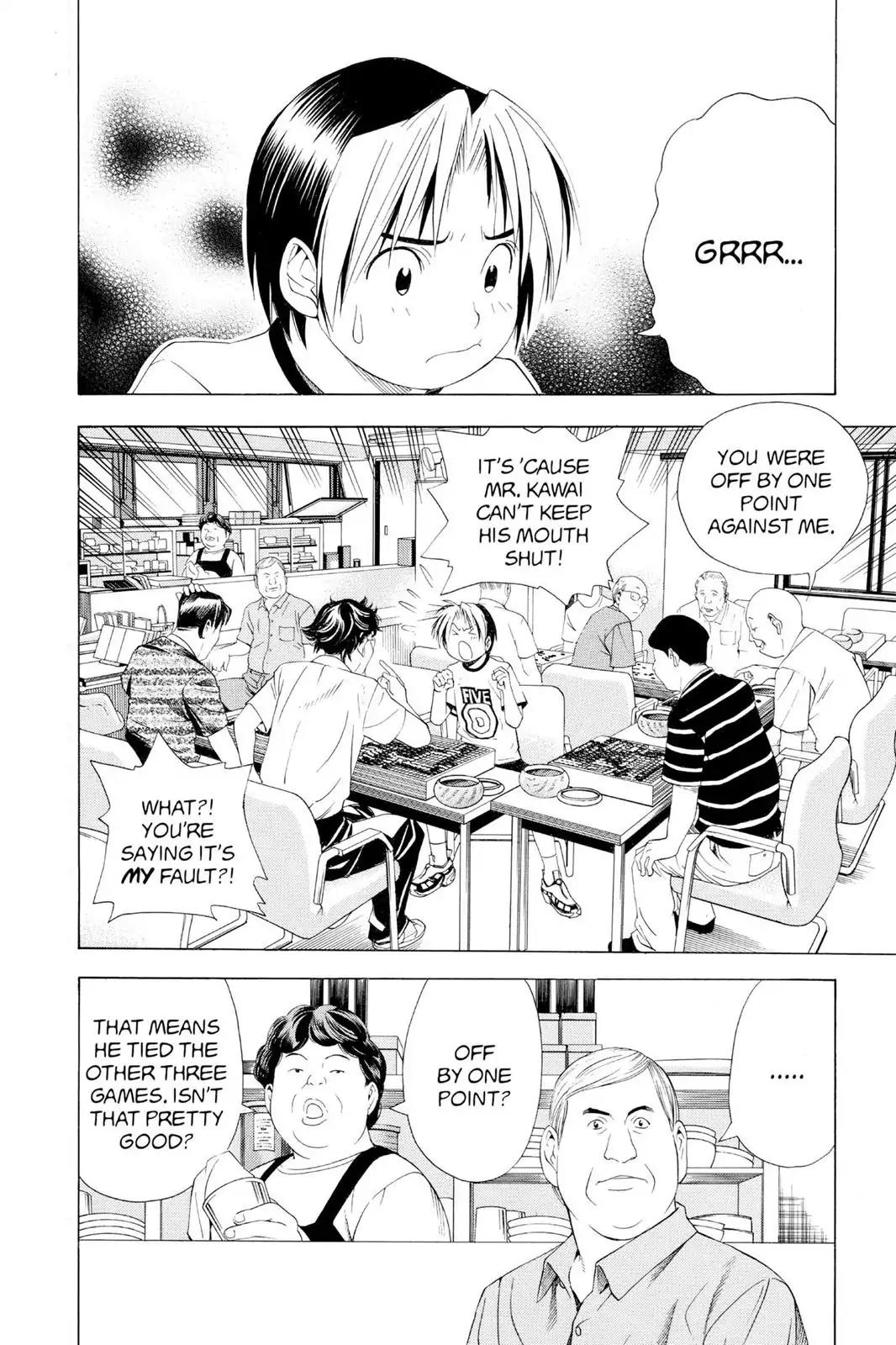 Hikaru no Go Chapter 73 page 21 - Chapter 73: Sheer Luck