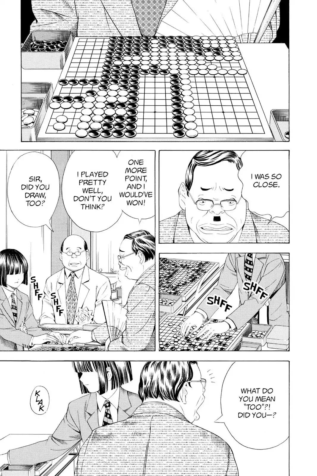 Hikaru no Go Chapter 73 page 8 - Chapter 73: Sheer Luck