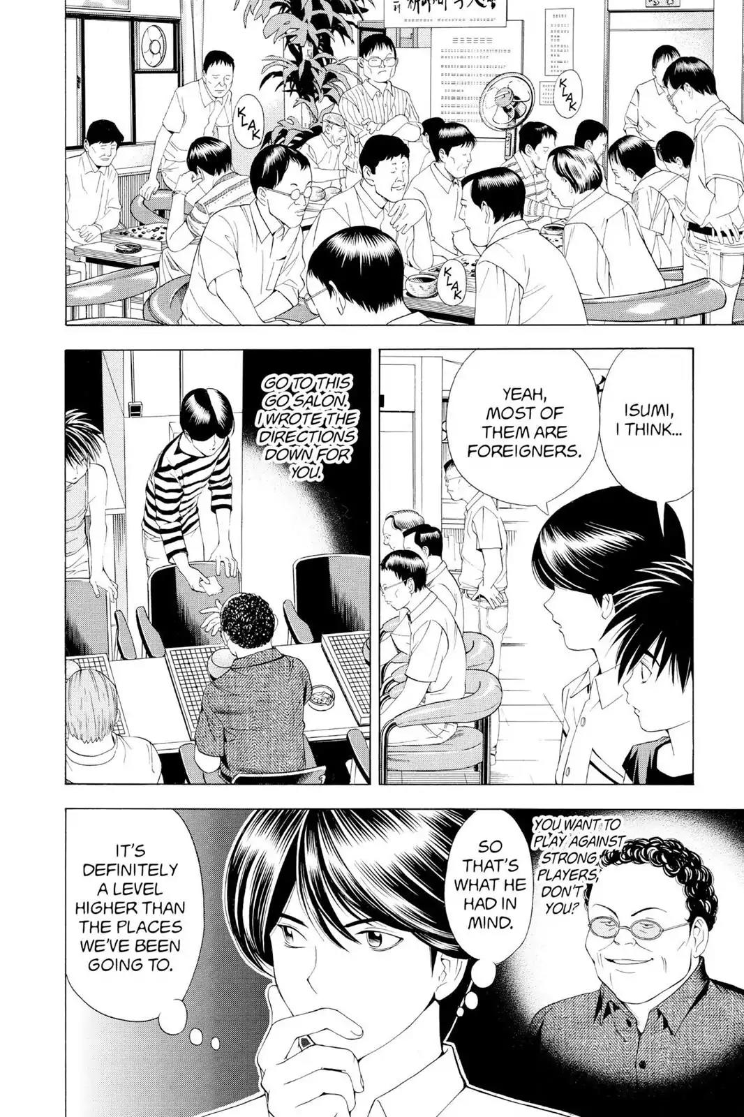 Hikaru no Go Chapter 74 page 10 - Chapter 74: Suyong Hong
