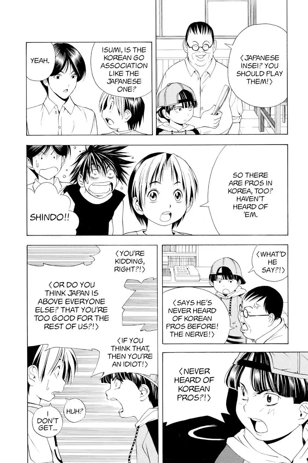 Hikaru no Go Chapter 74 page 14 - Chapter 74: Suyong Hong