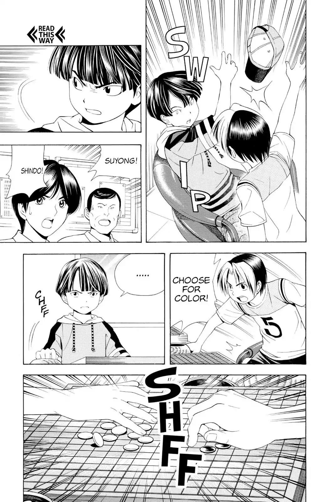 Hikaru no Go Chapter 74 page 19 - Chapter 74: Suyong Hong