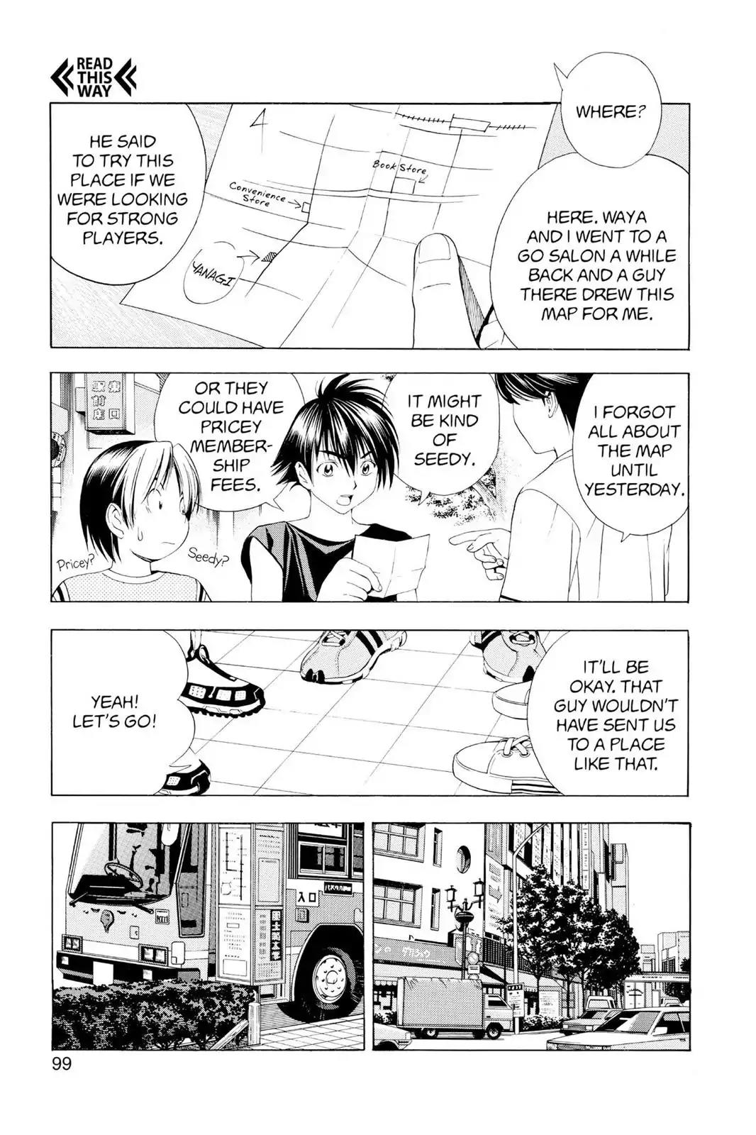 Hikaru no Go Chapter 74 page 3 - Chapter 74: Suyong Hong