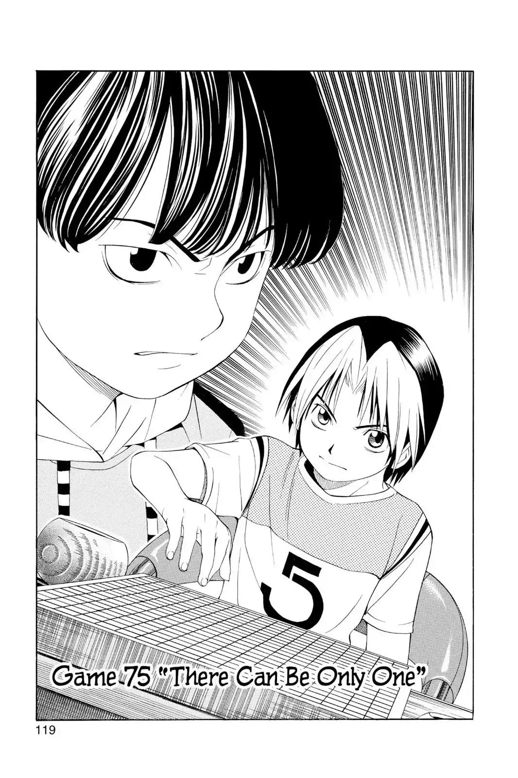 Hikaru no Go Chapter 75 page 1 - Chapter 75: There Can Be Only One