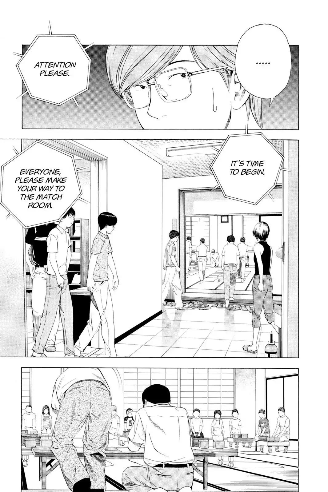 Hikaru no Go Chapter 77 page 11 - Chapter 77: The Pro Test Begins