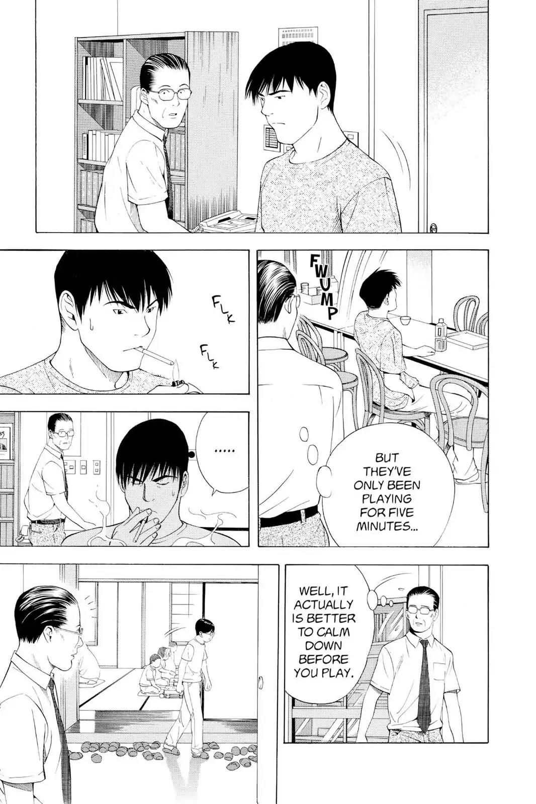 Hikaru no Go Chapter 77 page 15 - Chapter 77: The Pro Test Begins