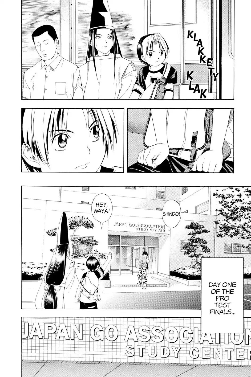 Hikaru no Go Chapter 77 page 2 - Chapter 77: The Pro Test Begins