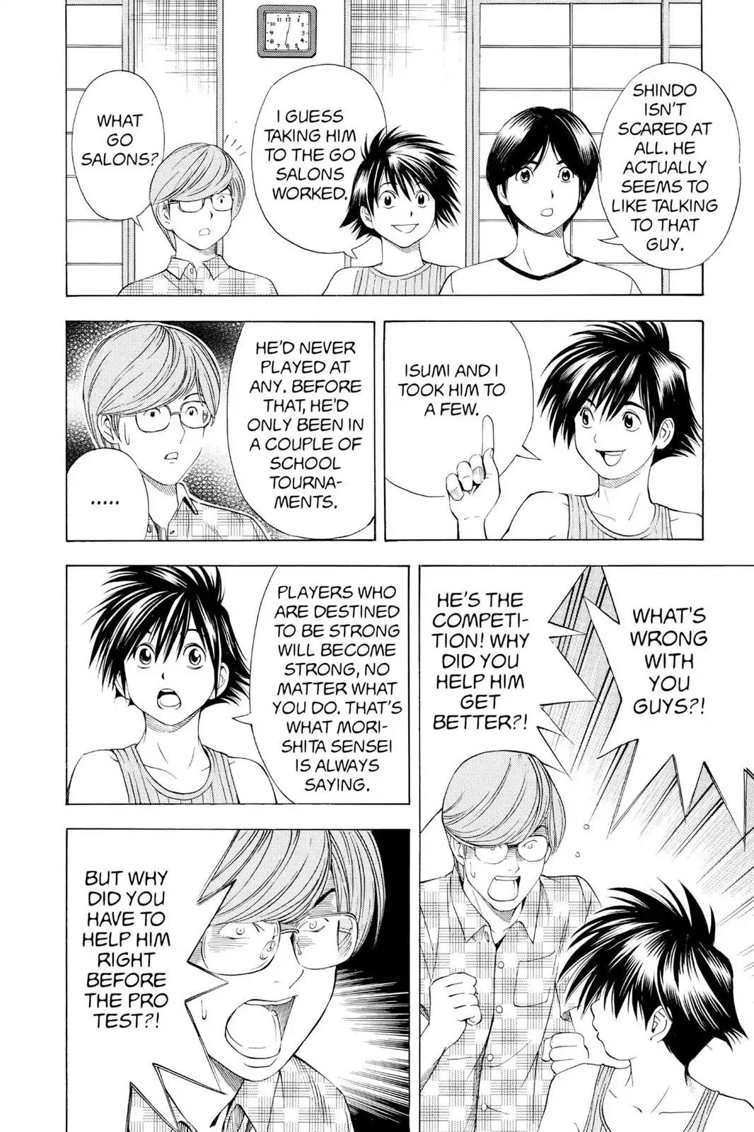 Hikaru no Go Chapter 77 page 20 - Chapter 77: The Pro Test Begins