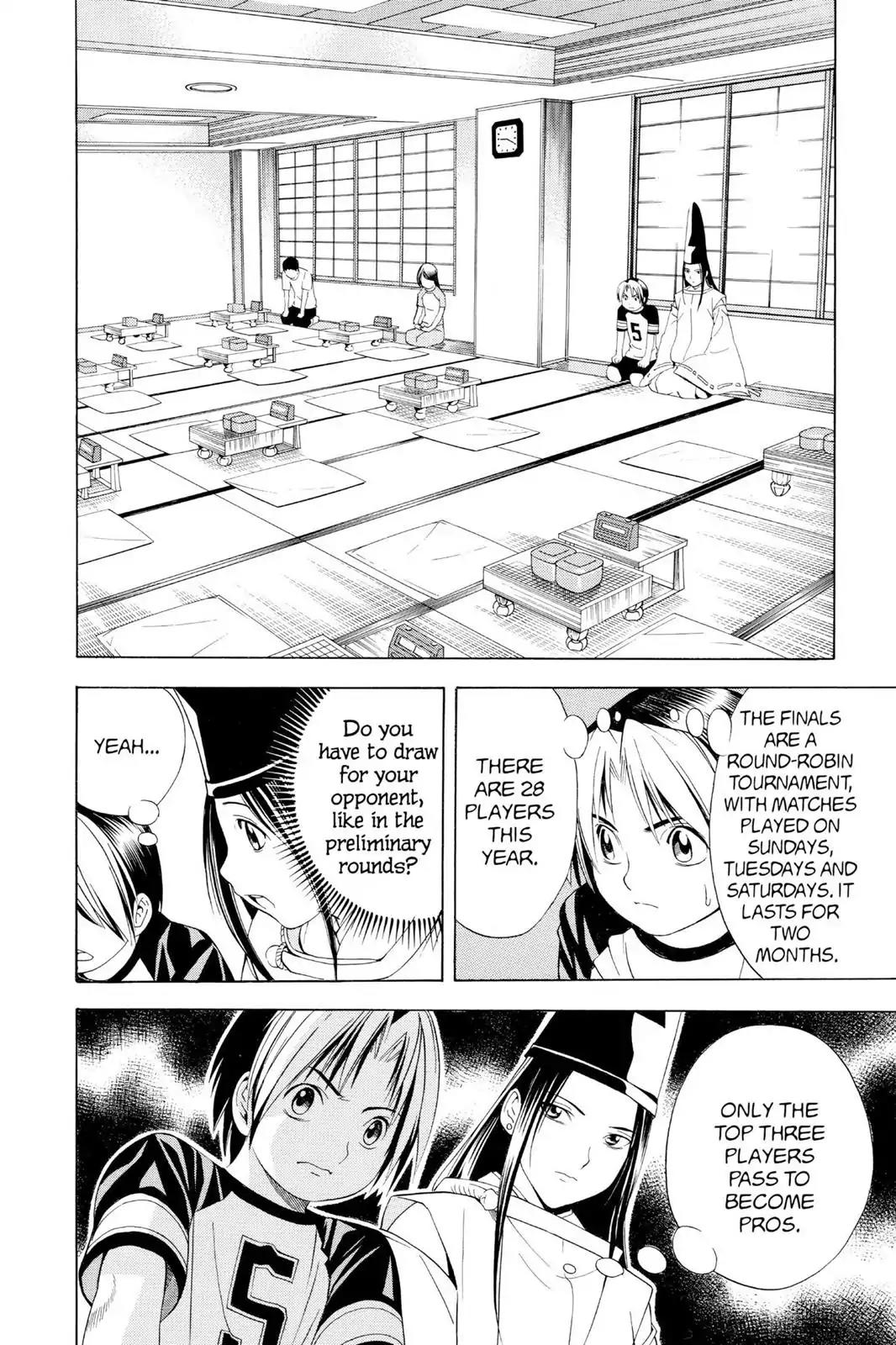 Hikaru no Go Chapter 77 page 8 - Chapter 77: The Pro Test Begins