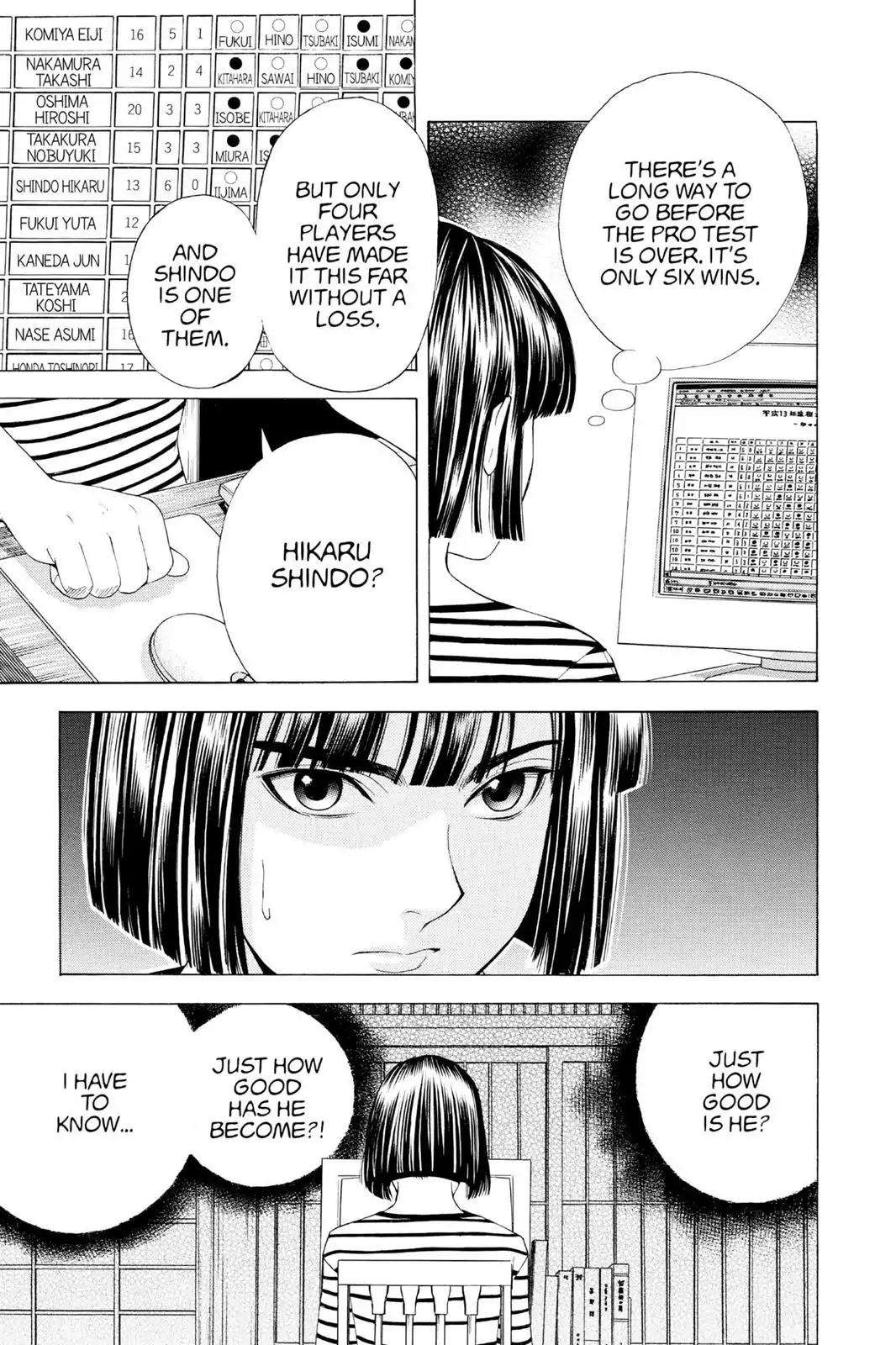 Hikaru no Go Chapter 78 page 19 - Chapter 78: Winning Streak
