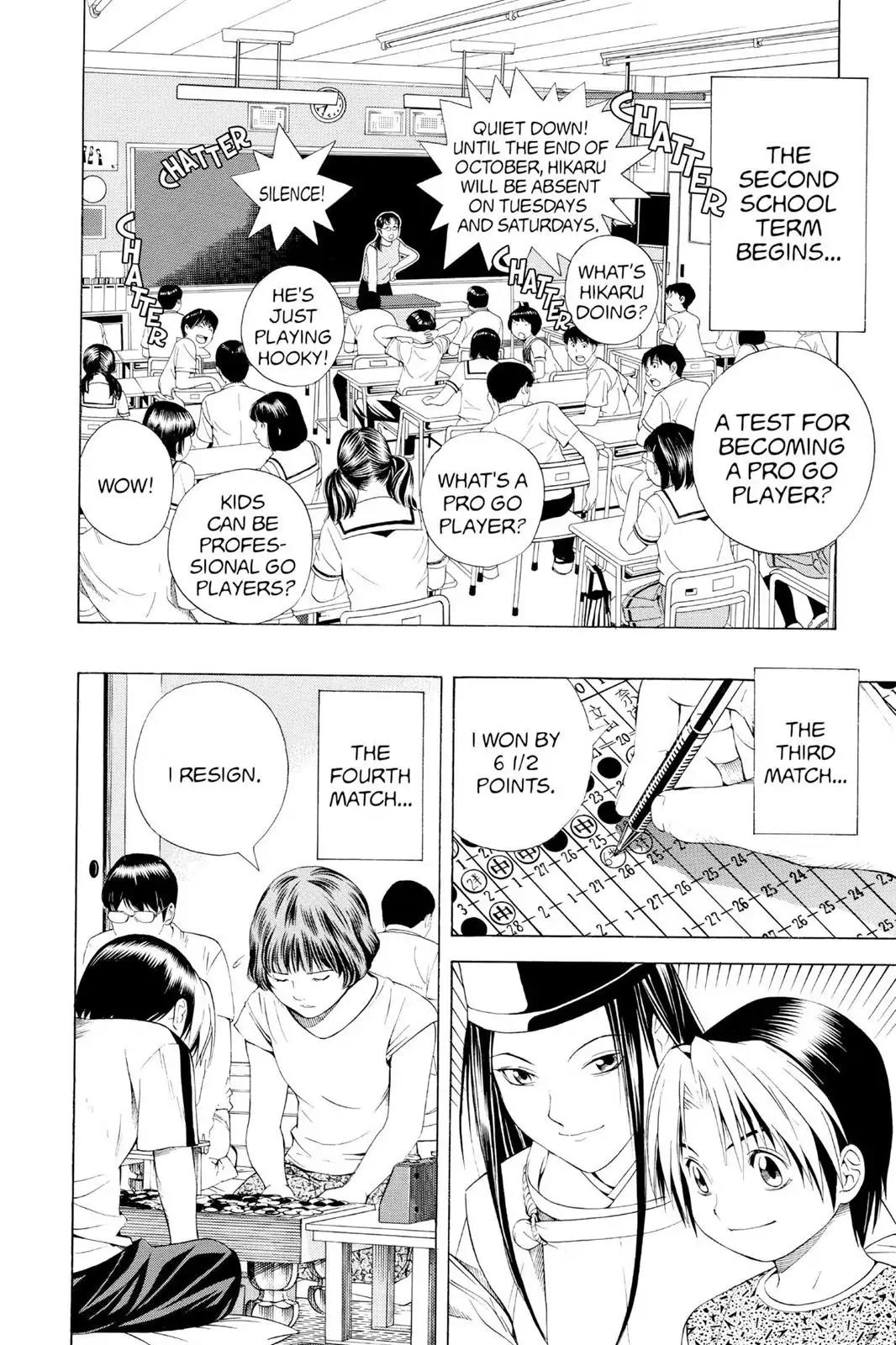 Hikaru no Go Chapter 78 page 6 - Chapter 78: Winning Streak