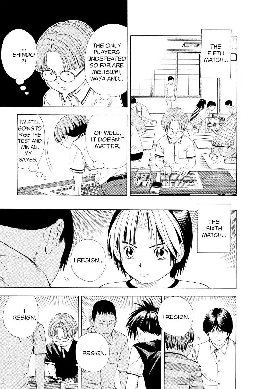 Hikaru no Go Chapter 78 page 7 - Chapter 78: Winning Streak