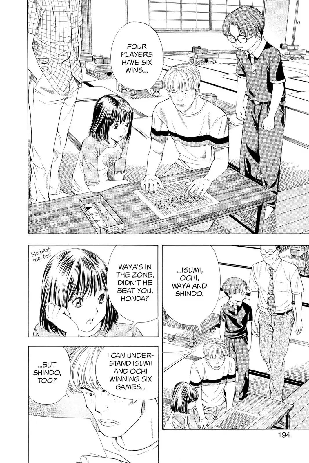 Hikaru no Go Chapter 78 page 8 - Chapter 78: Winning Streak