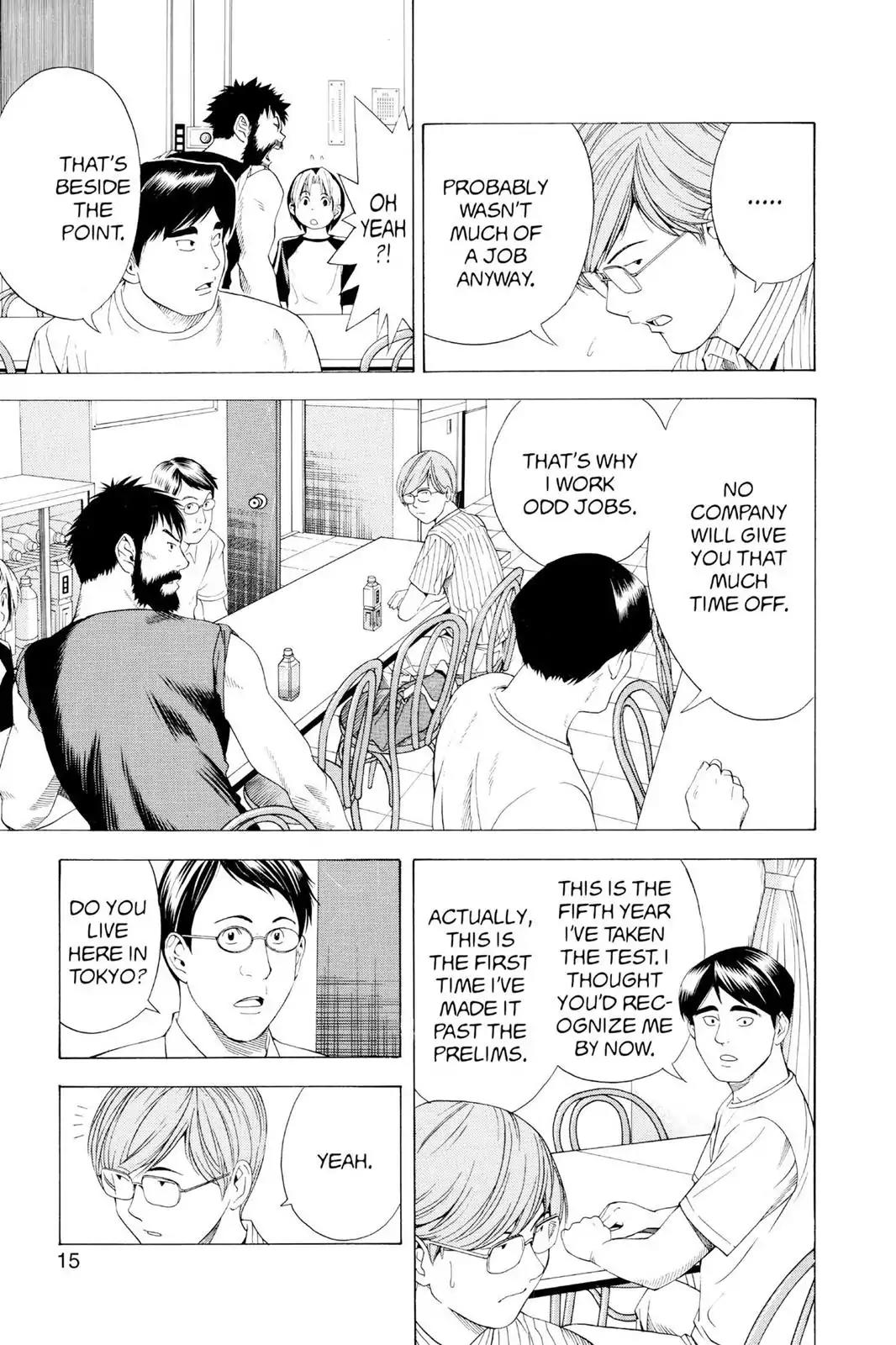 Hikaru no Go Chapter 79 page 16 - Chapter 79: Hikaru vs. Tsubaki