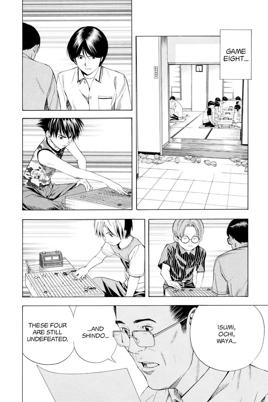 Hikaru no Go Chapter 79 page 21 - Chapter 79: Hikaru vs. Tsubaki