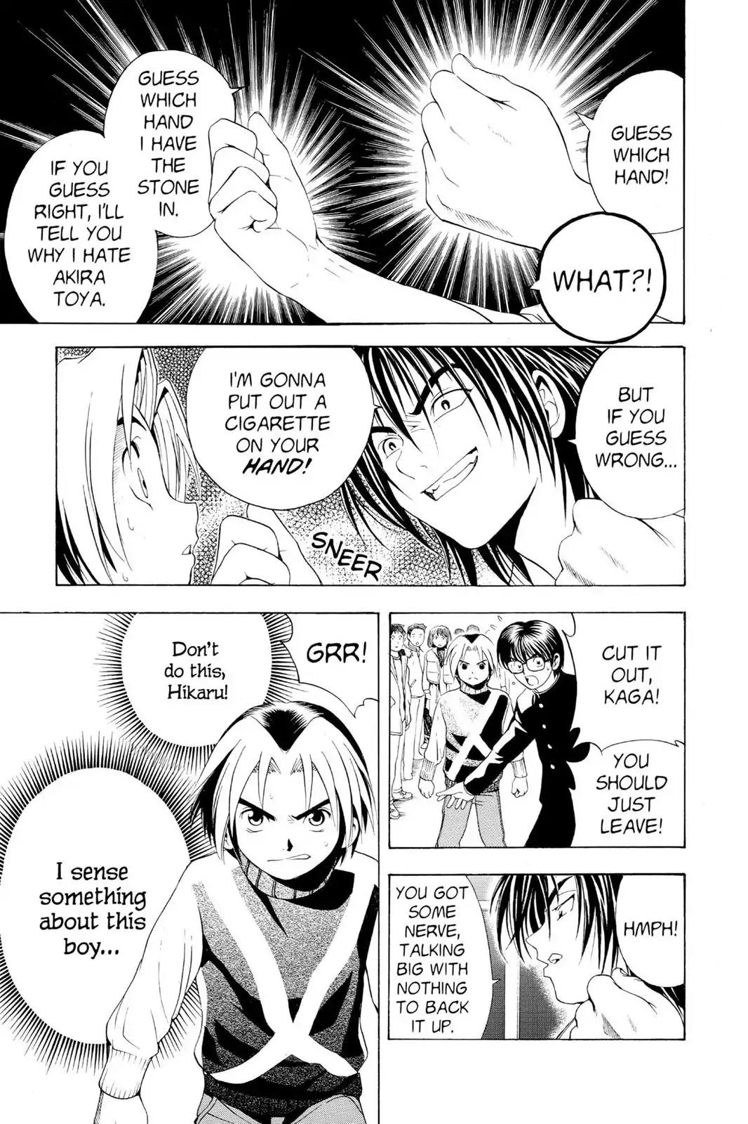 Hikaru no Go Chapter 8 page 14 - Chapter 8: Want Me to Lose?