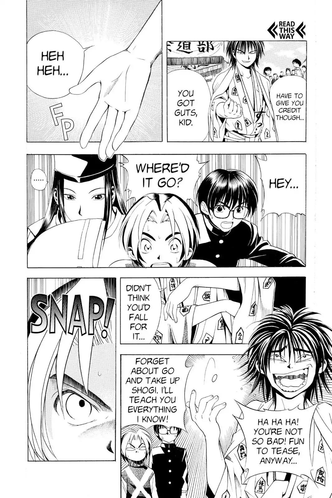 Hikaru no Go Chapter 8 page 17 - Chapter 8: Want Me to Lose?