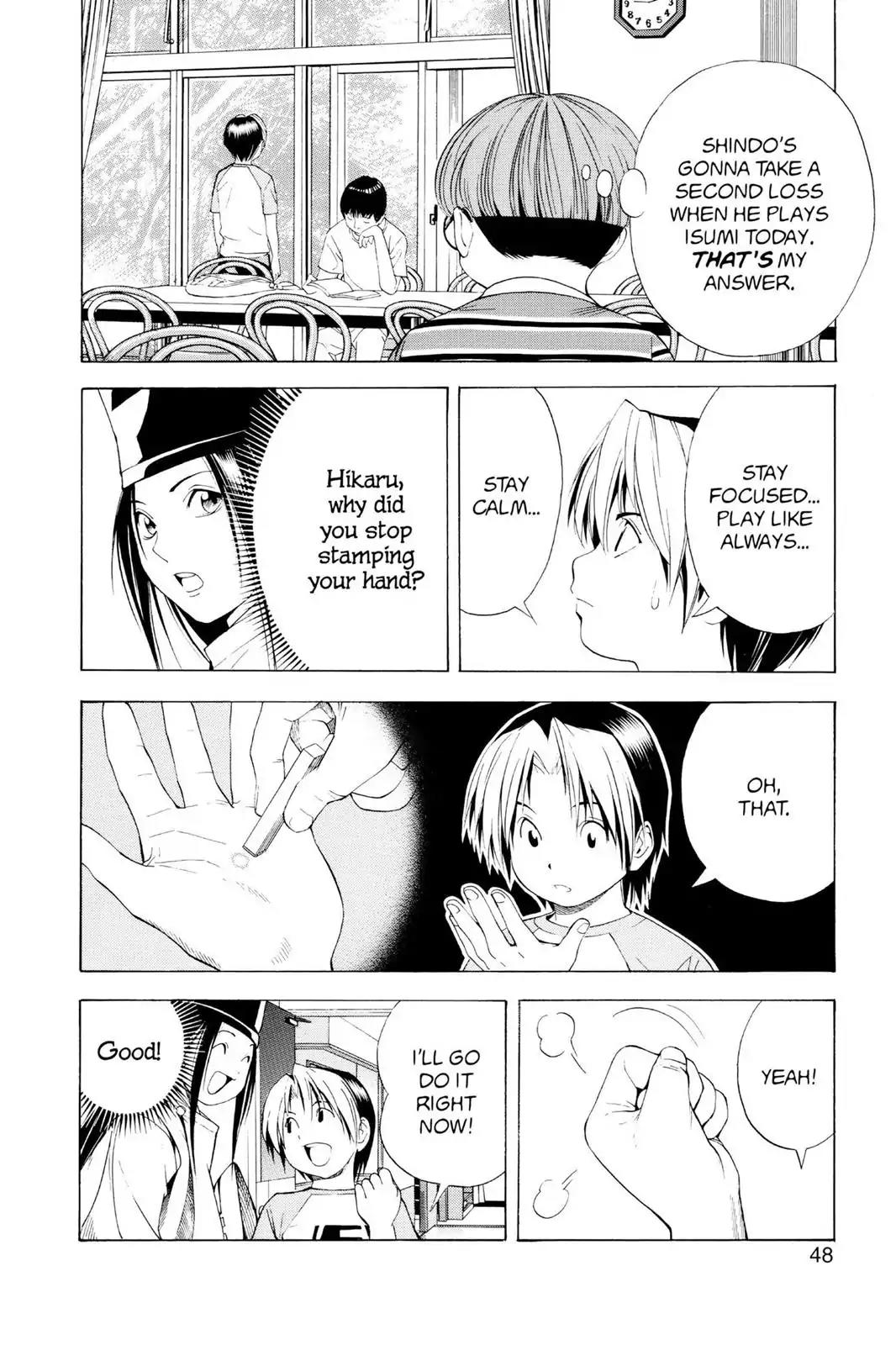 Hikaru no Go Chapter 80 page 20 - Chapter 80: A Stand-in