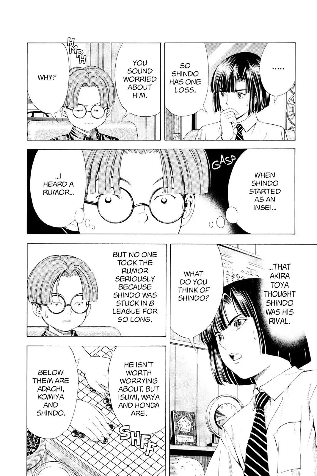 Hikaru no Go Chapter 80 page 6 - Chapter 80: A Stand-in