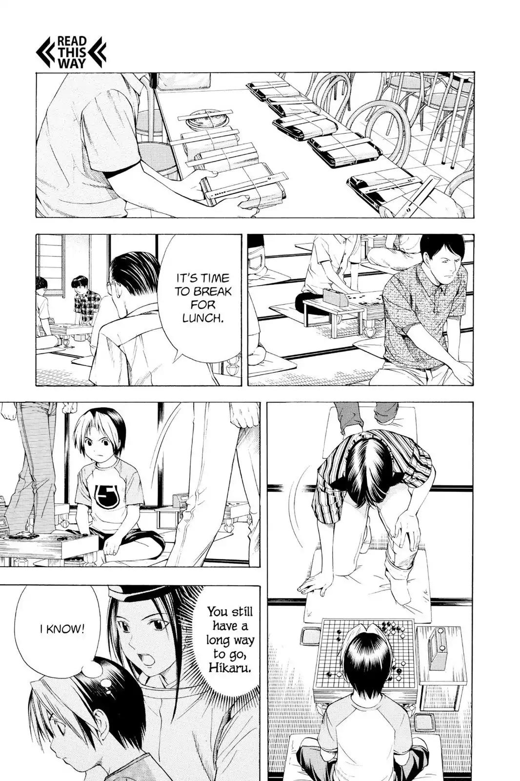 Hikaru no Go Chapter 81 page 13 - Chapter 81: An Important Game