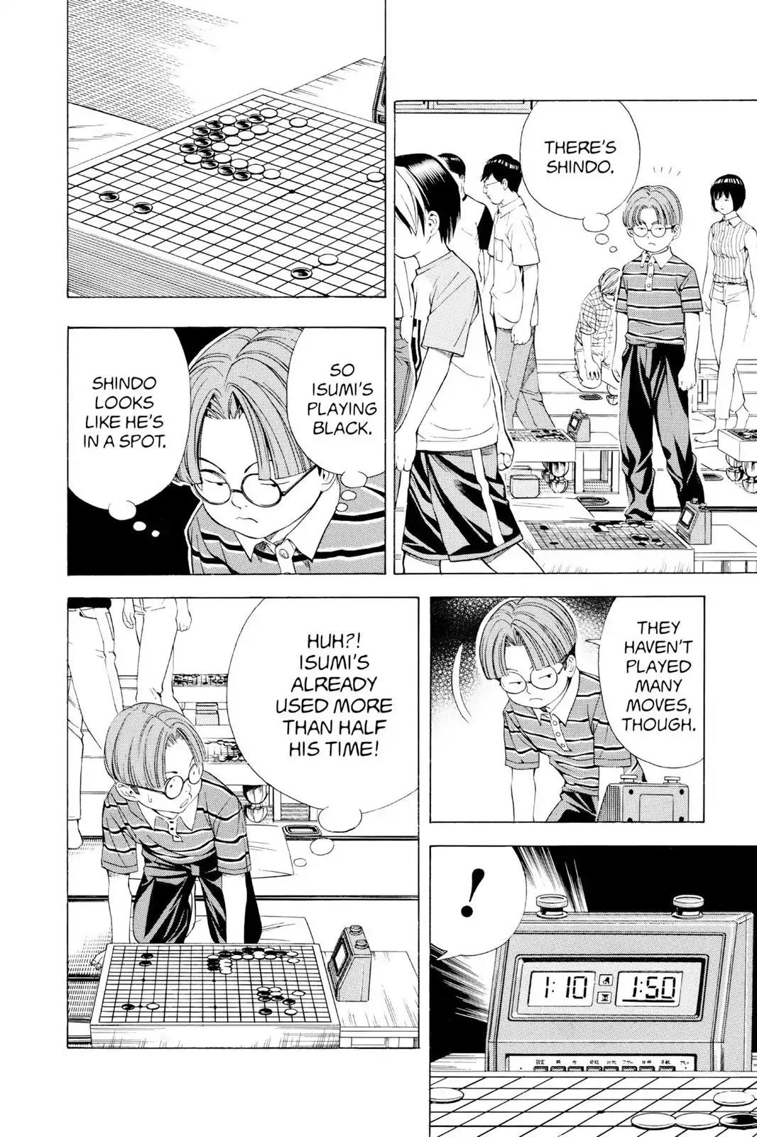Hikaru no Go Chapter 81 page 14 - Chapter 81: An Important Game