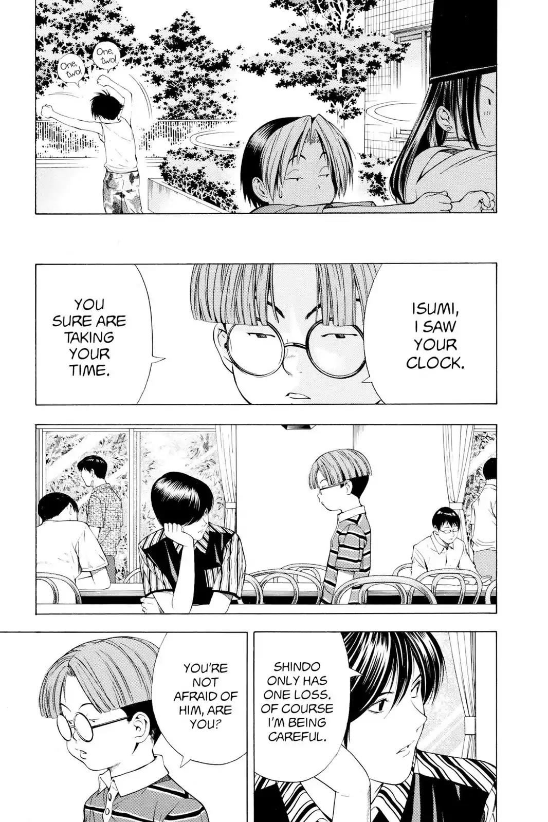 Hikaru no Go Chapter 81 page 17 - Chapter 81: An Important Game