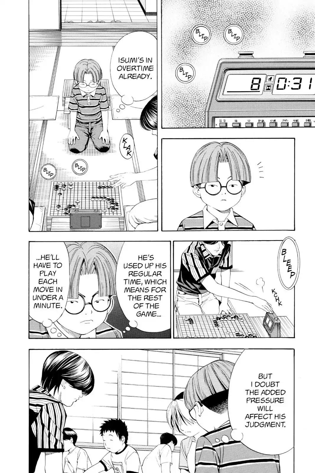 Hikaru no Go Chapter 82 page 10 - Chapter 82: An Ill-Fated Moment