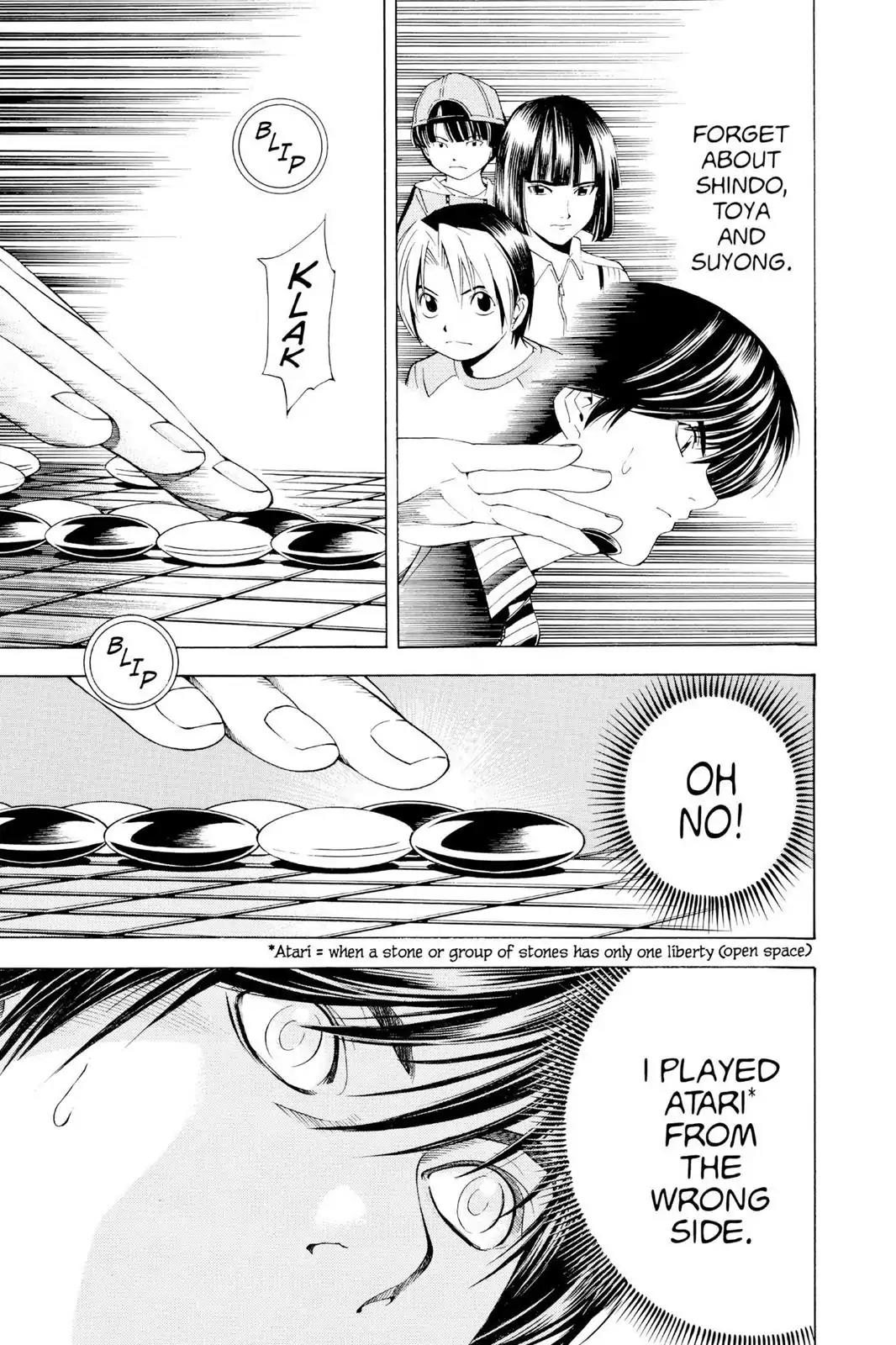 Hikaru no Go Chapter 82 page 15 - Chapter 82: An Ill-Fated Moment