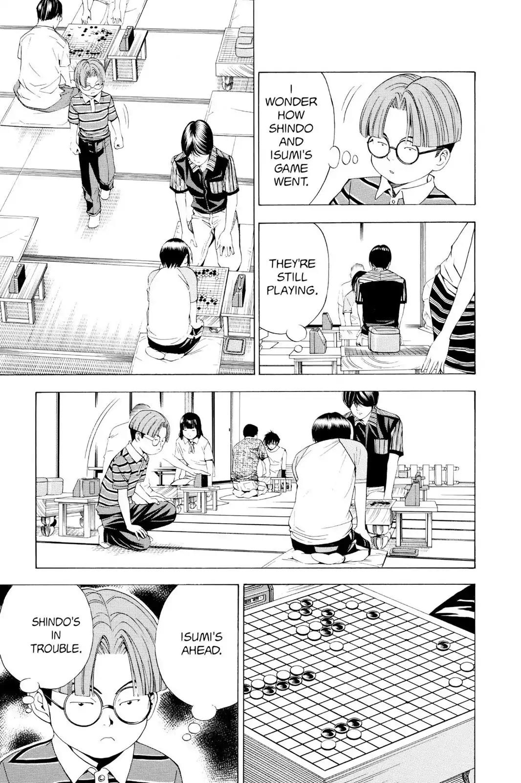 Hikaru no Go Chapter 82 page 9 - Chapter 82: An Ill-Fated Moment