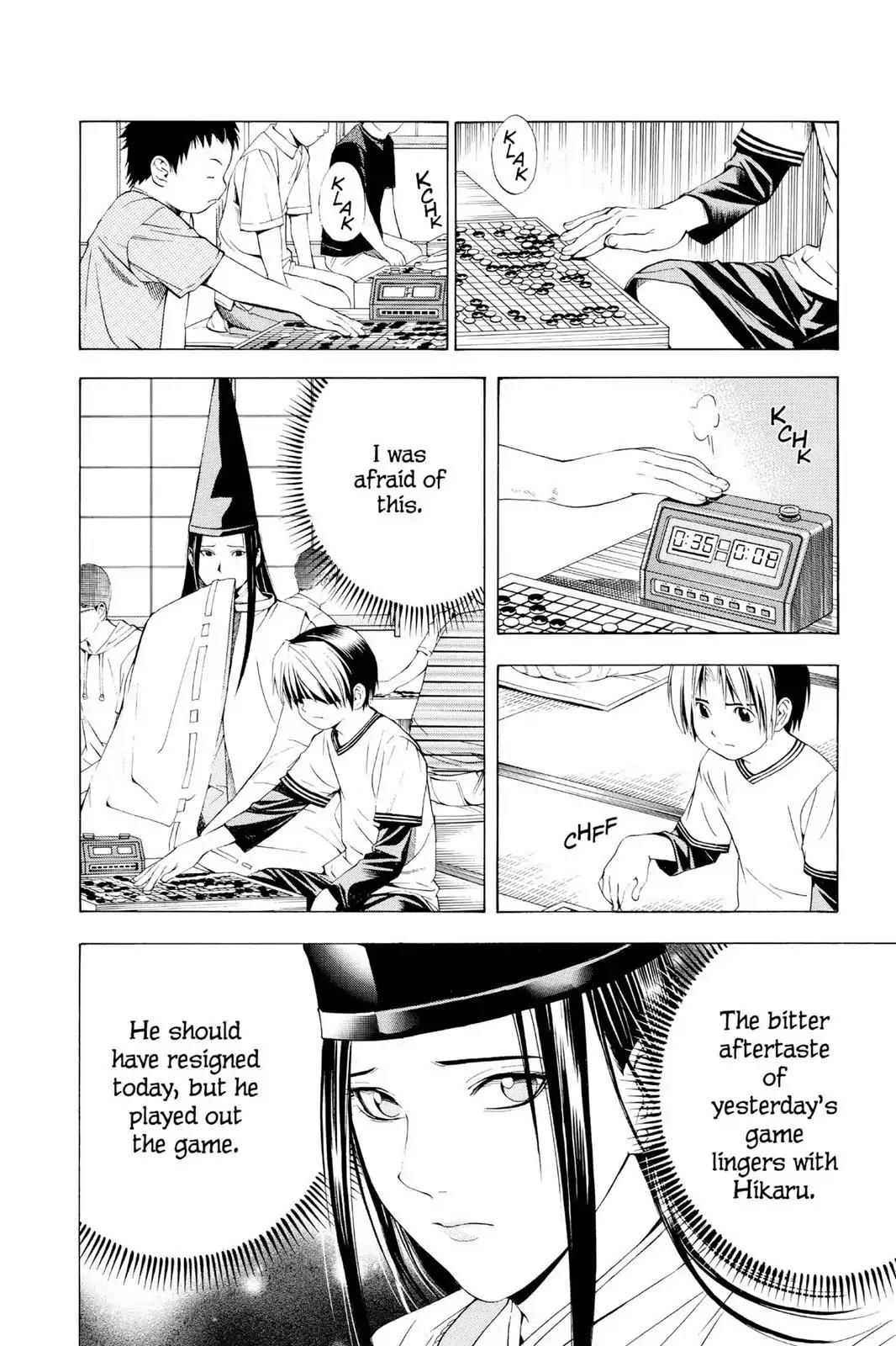 Hikaru no Go Chapter 83 page 18 - Chapter 83: The Elusive Win