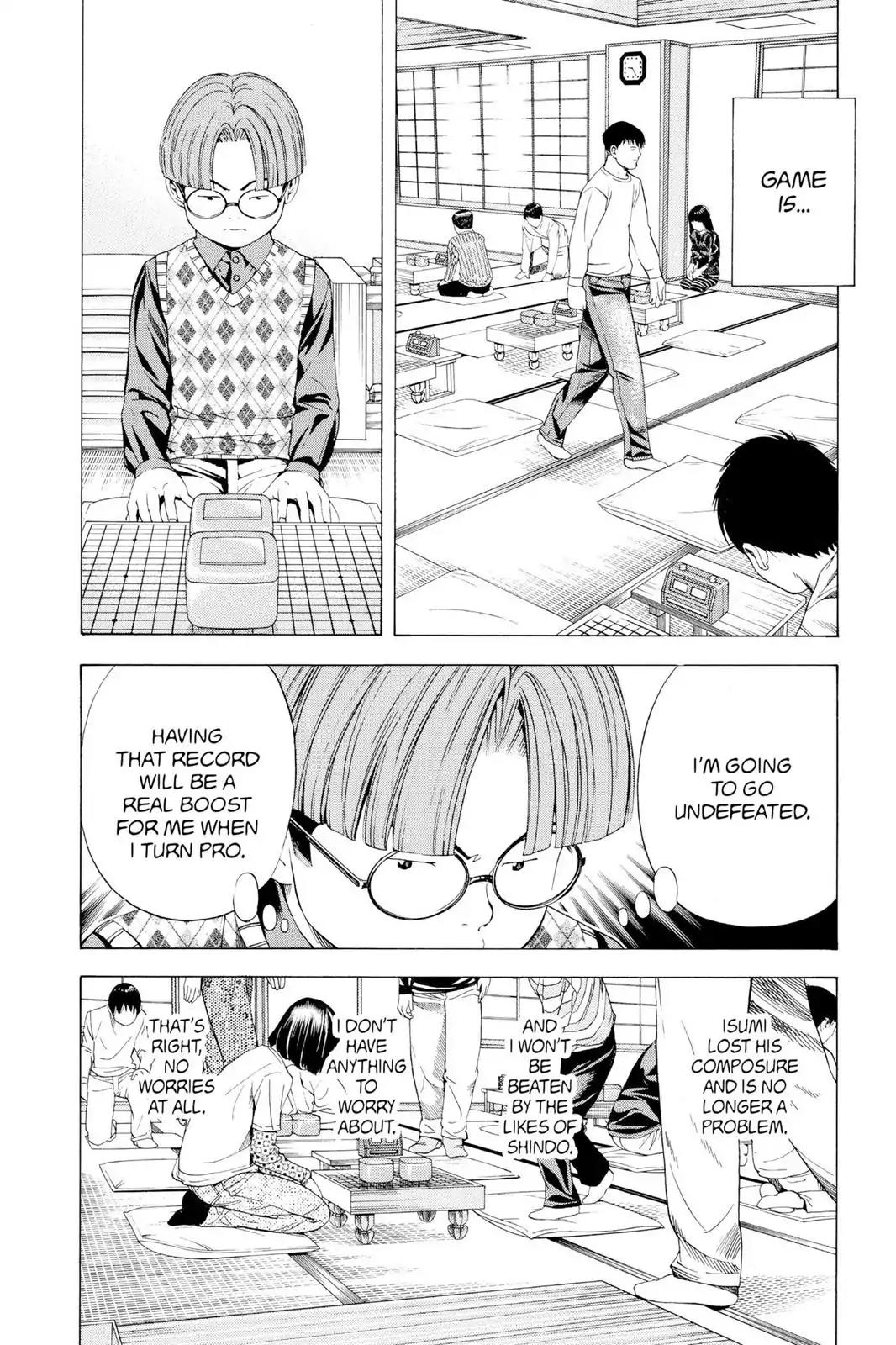 Hikaru no Go Chapter 84 page 18 - Chapter 84: Waya vs. Ochi