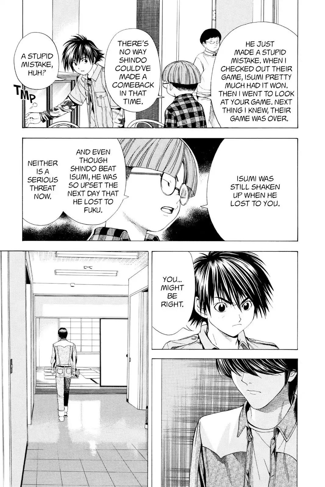 Hikaru no Go Chapter 84 page 7 - Chapter 84: Waya vs. Ochi