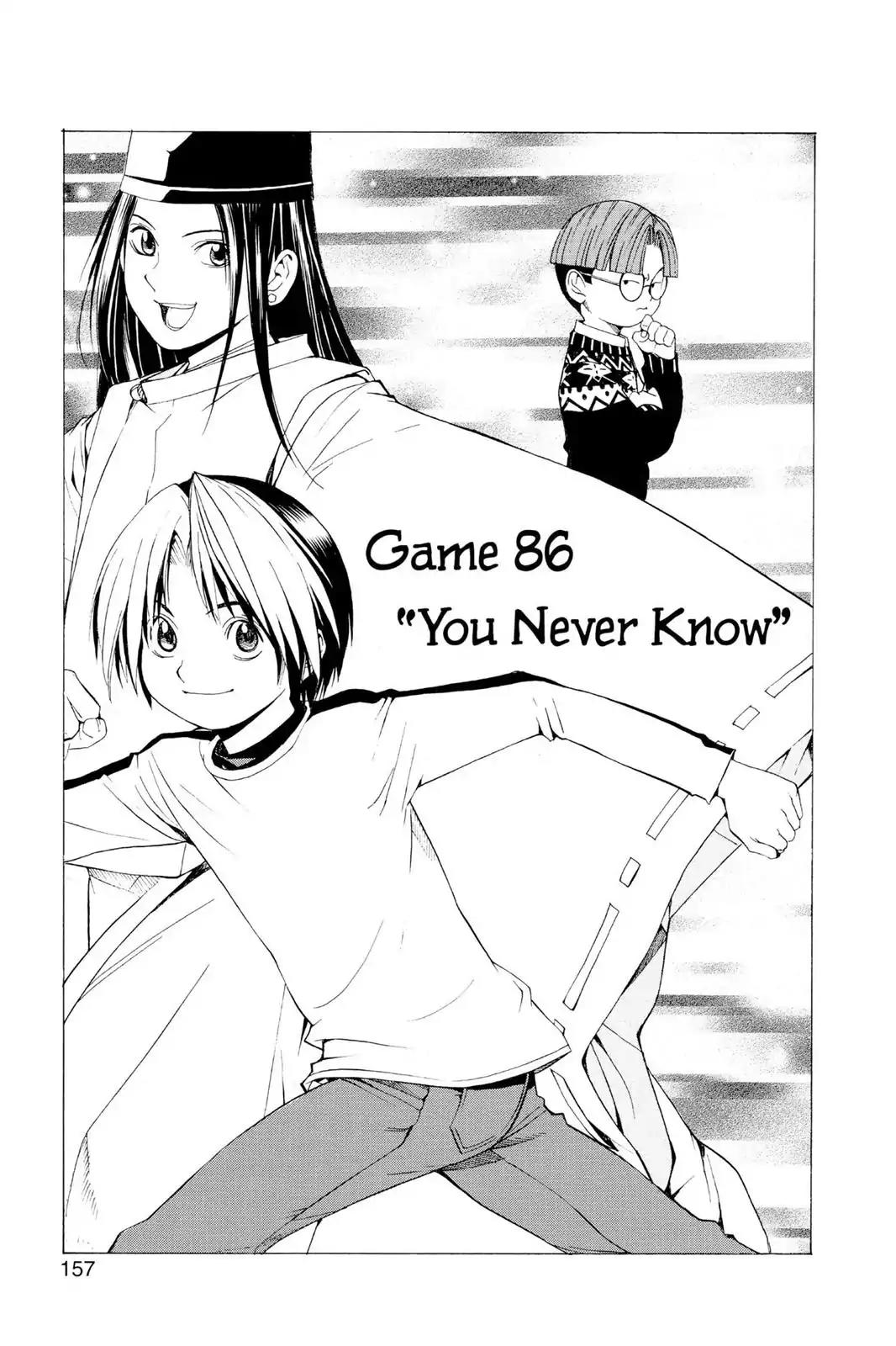Hikaru no Go Chapter 86 page 1 - Chapter 86: You Never Know