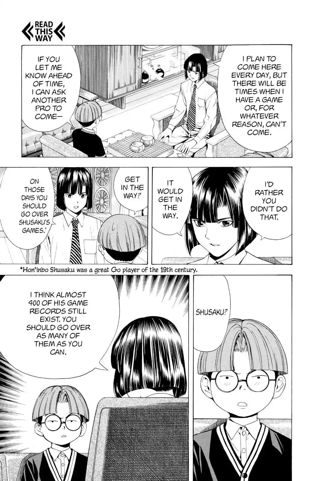 Hikaru no Go Chapter 86 page 17 - Chapter 86: You Never Know