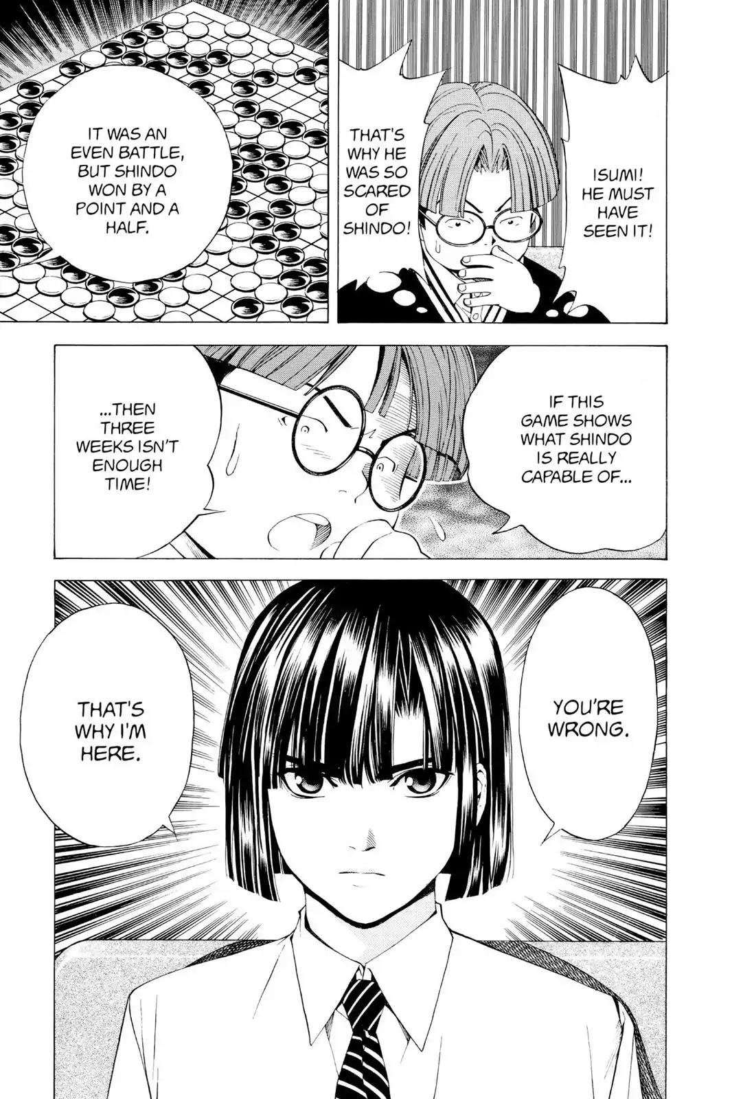 Hikaru no Go Chapter 86 page 21 - Chapter 86: You Never Know