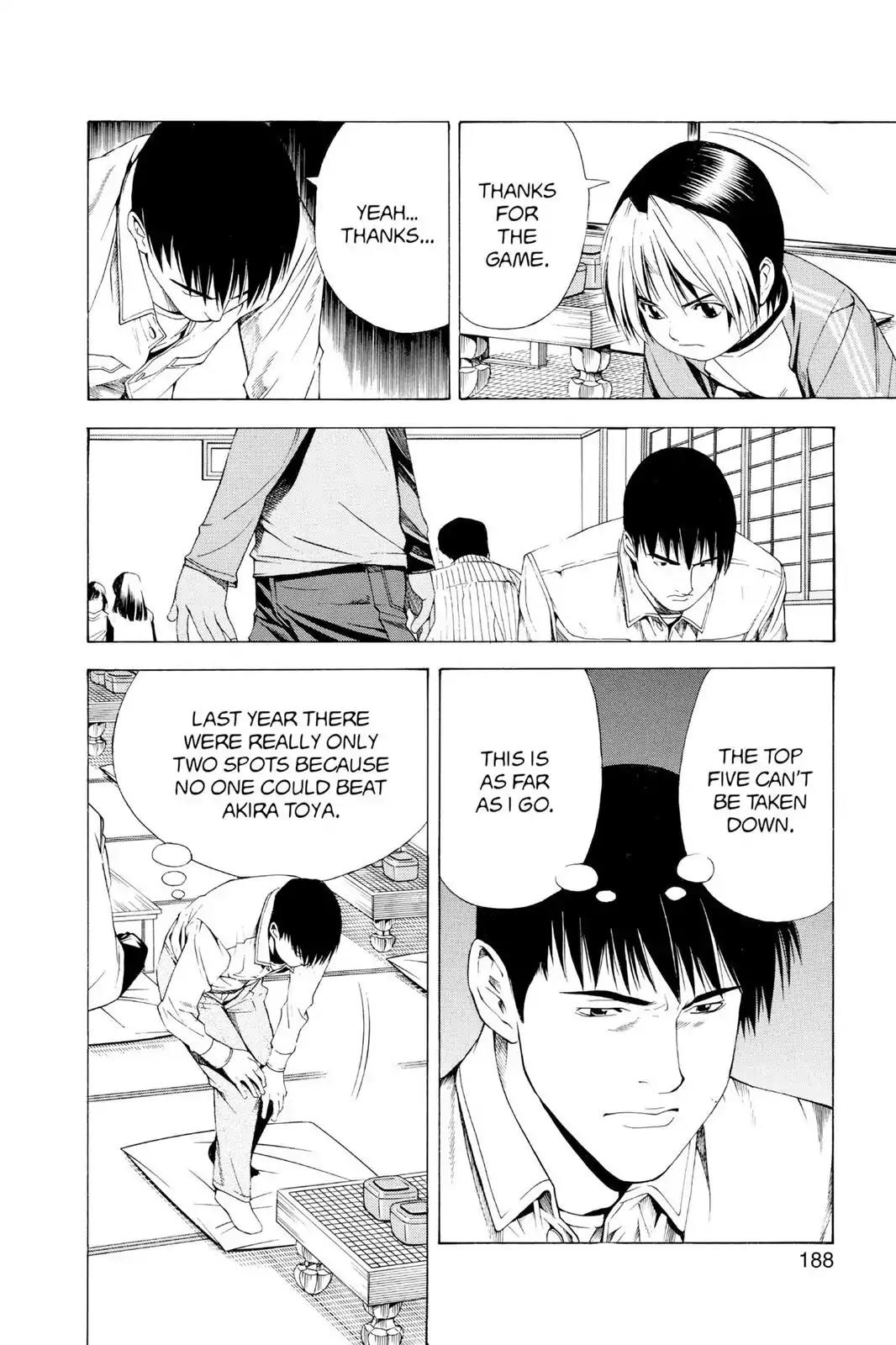 Hikaru no Go Chapter 87 page 10 - Chapter 87: Who Played Black?