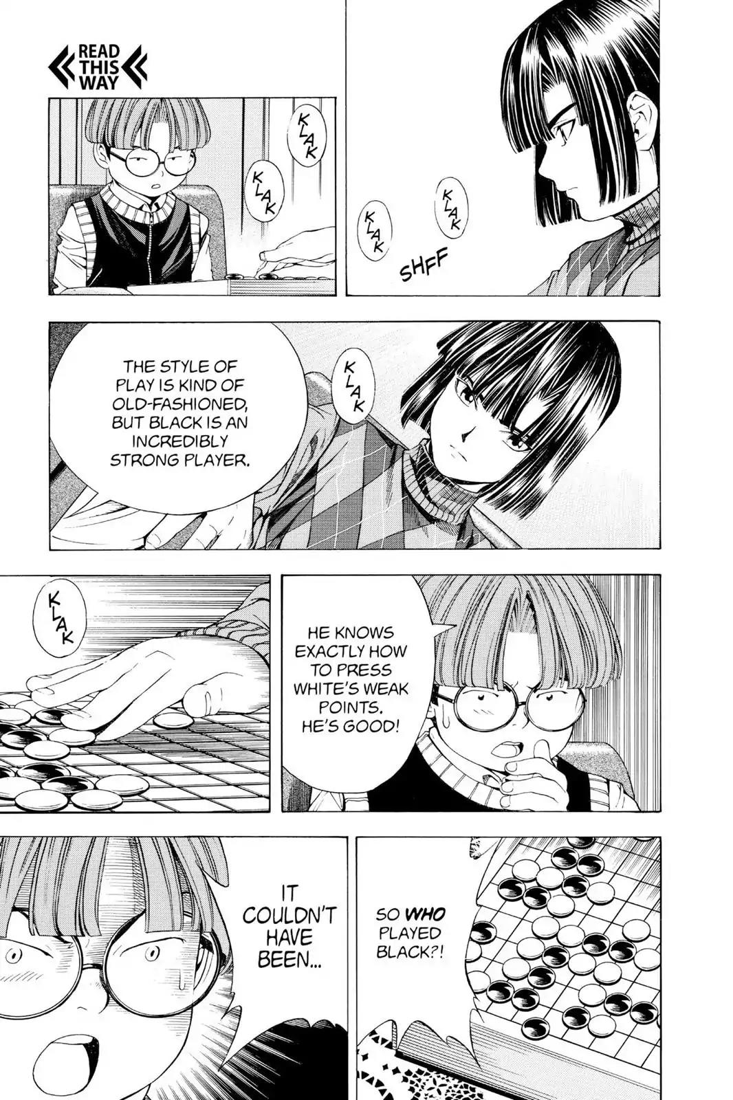 Hikaru no Go Chapter 87 page 21 - Chapter 87: Who Played Black?