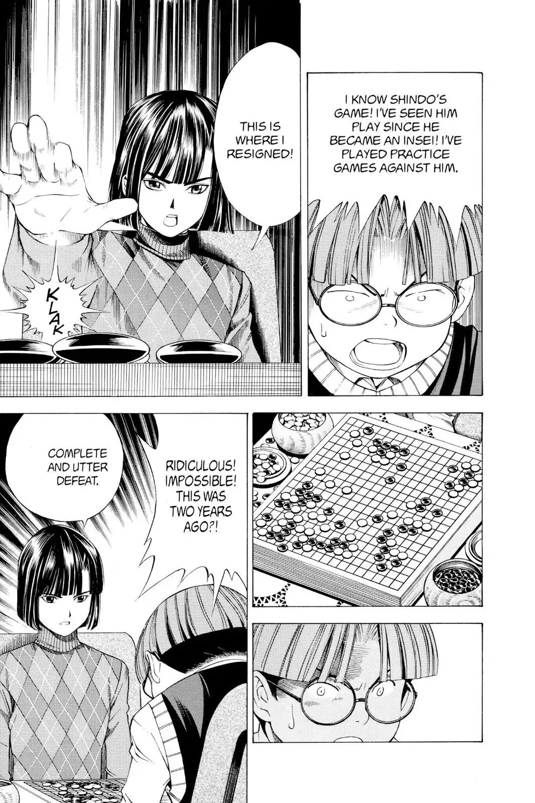Hikaru no Go Chapter 87 page 23 - Chapter 87: Who Played Black?