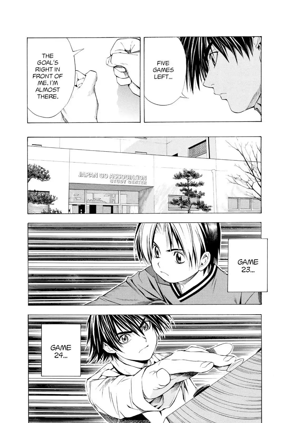 Hikaru no Go Chapter 88 page 15 - Chapter 88: First to Make the Grade