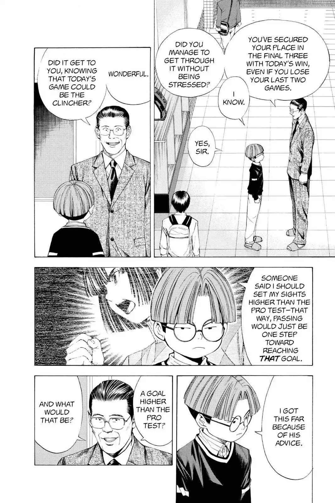 Hikaru no Go Chapter 88 page 17 - Chapter 88: First to Make the Grade