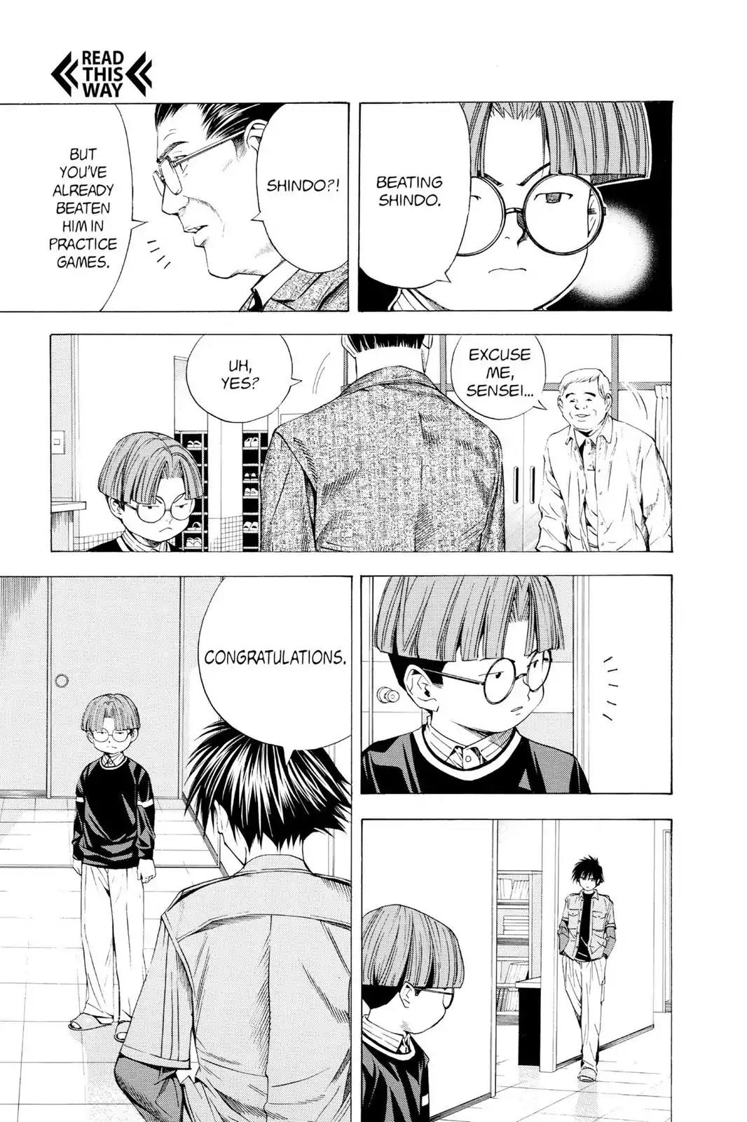 Hikaru no Go Chapter 88 page 18 - Chapter 88: First to Make the Grade