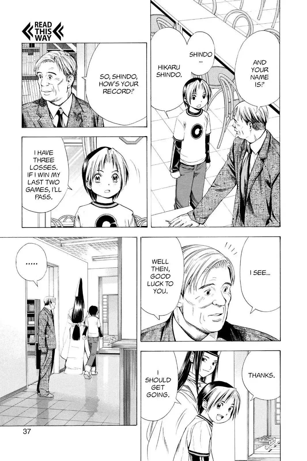 Hikaru no Go Chapter 89 page 11 - Chapter 89: Together Always
