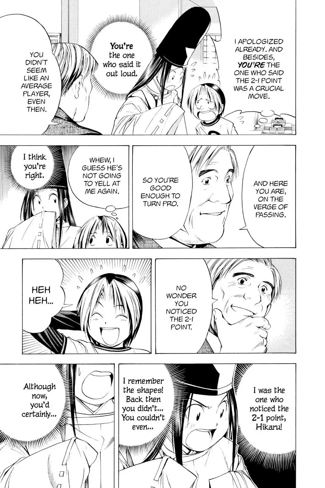 Hikaru no Go Chapter 89 page 15 - Chapter 89: Together Always