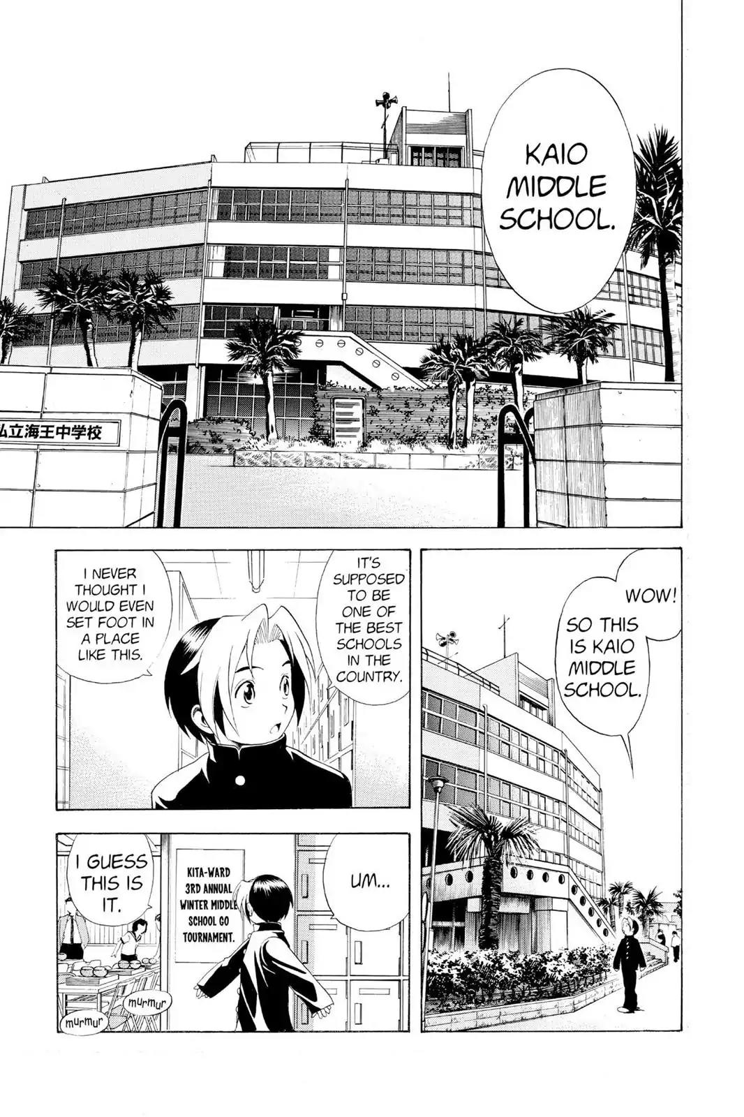 Hikaru no Go Chapter 9 page 10 - Chapter 9: First, Second and Third