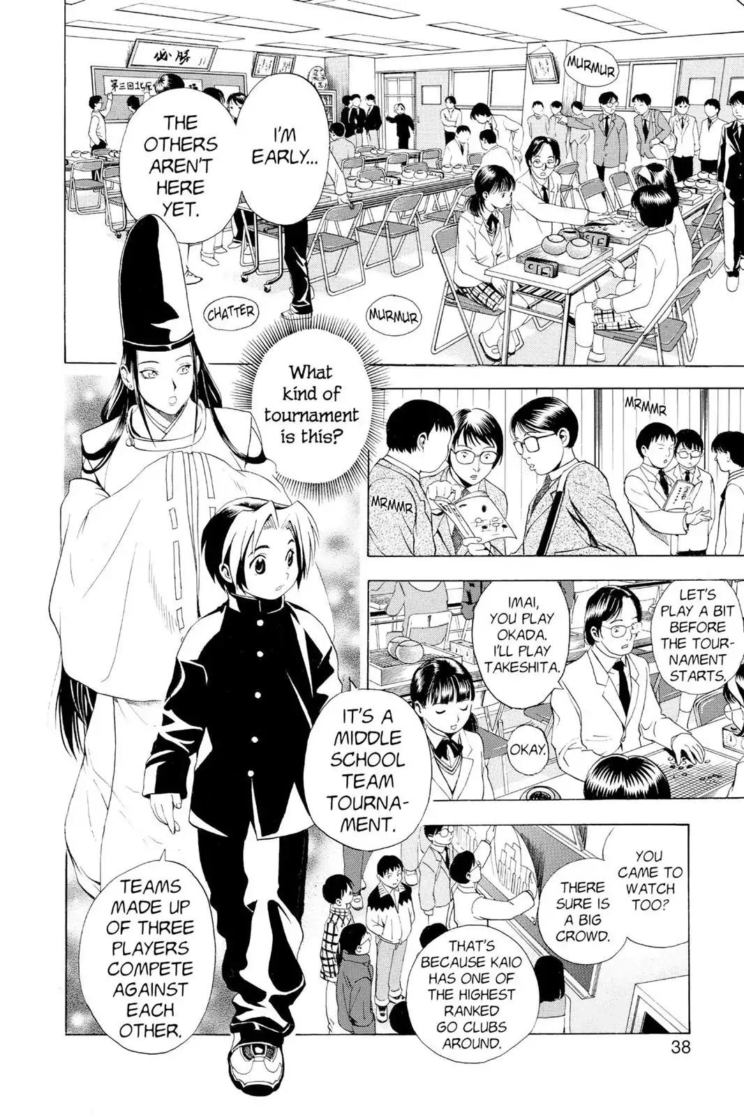 Hikaru no Go Chapter 9 page 11 - Chapter 9: First, Second and Third