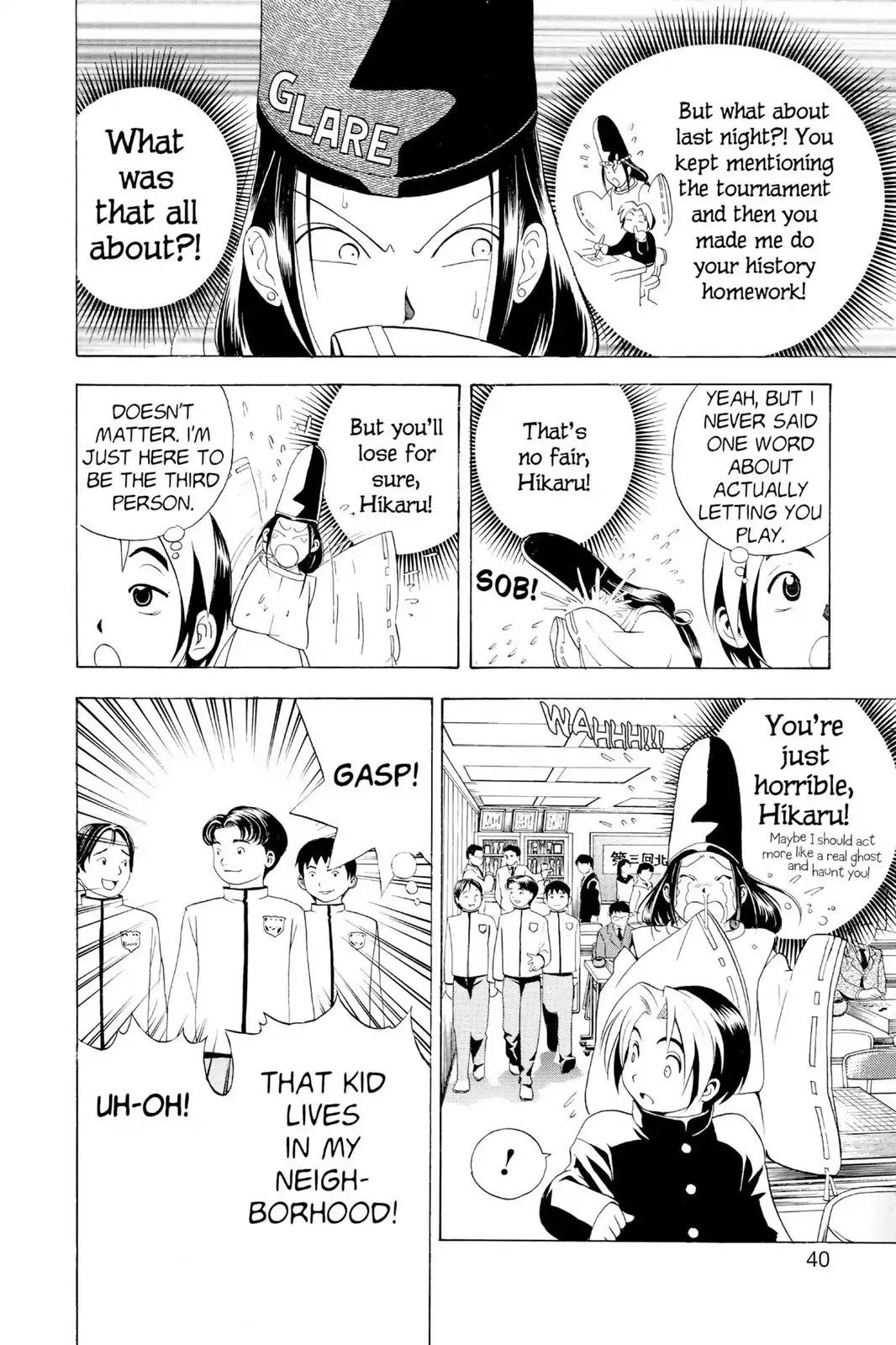 Hikaru no Go Chapter 9 page 13 - Chapter 9: First, Second and Third