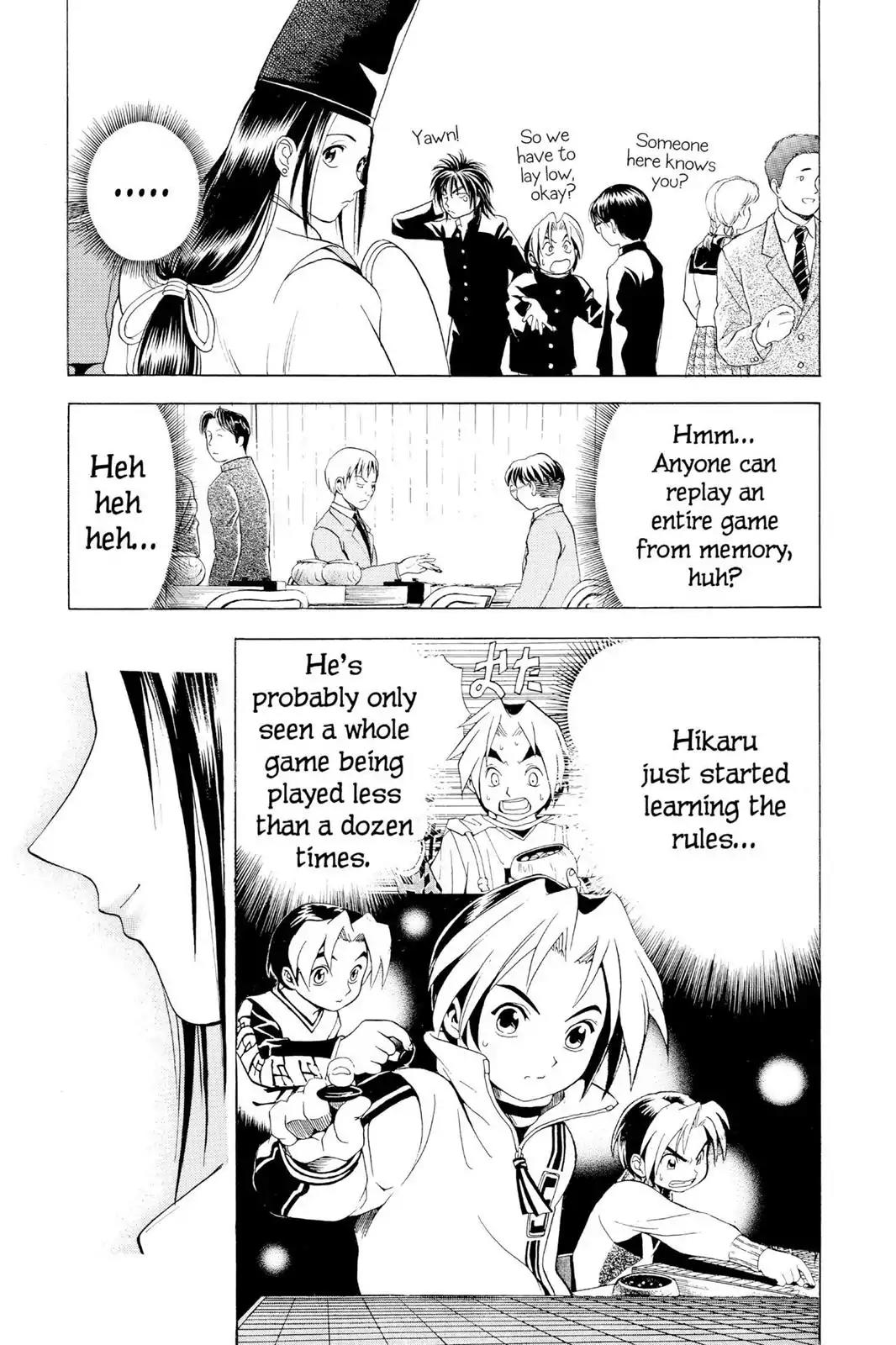 Hikaru no Go Chapter 9 page 18 - Chapter 9: First, Second and Third
