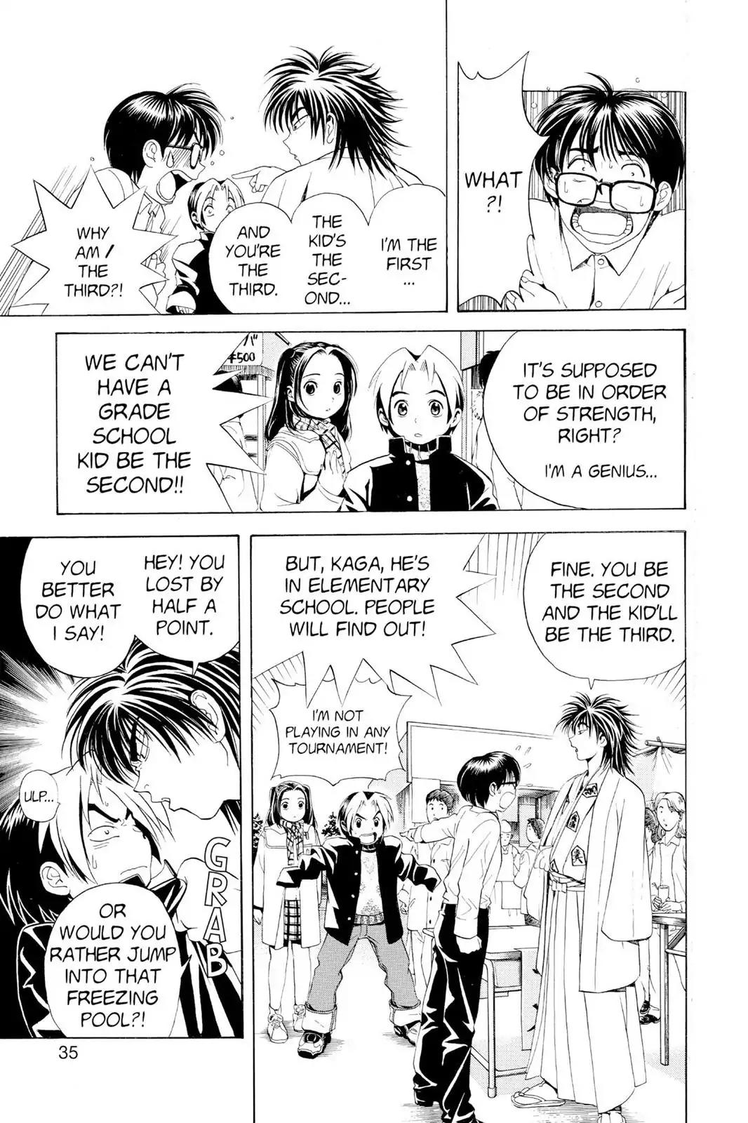 Hikaru no Go Chapter 9 page 8 - Chapter 9: First, Second and Third
