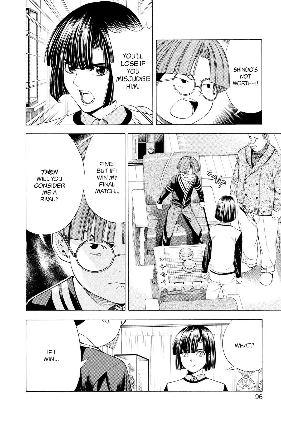Hikaru no Go Chapter 92 page 10 - Chapter 92: Beat Shindo!