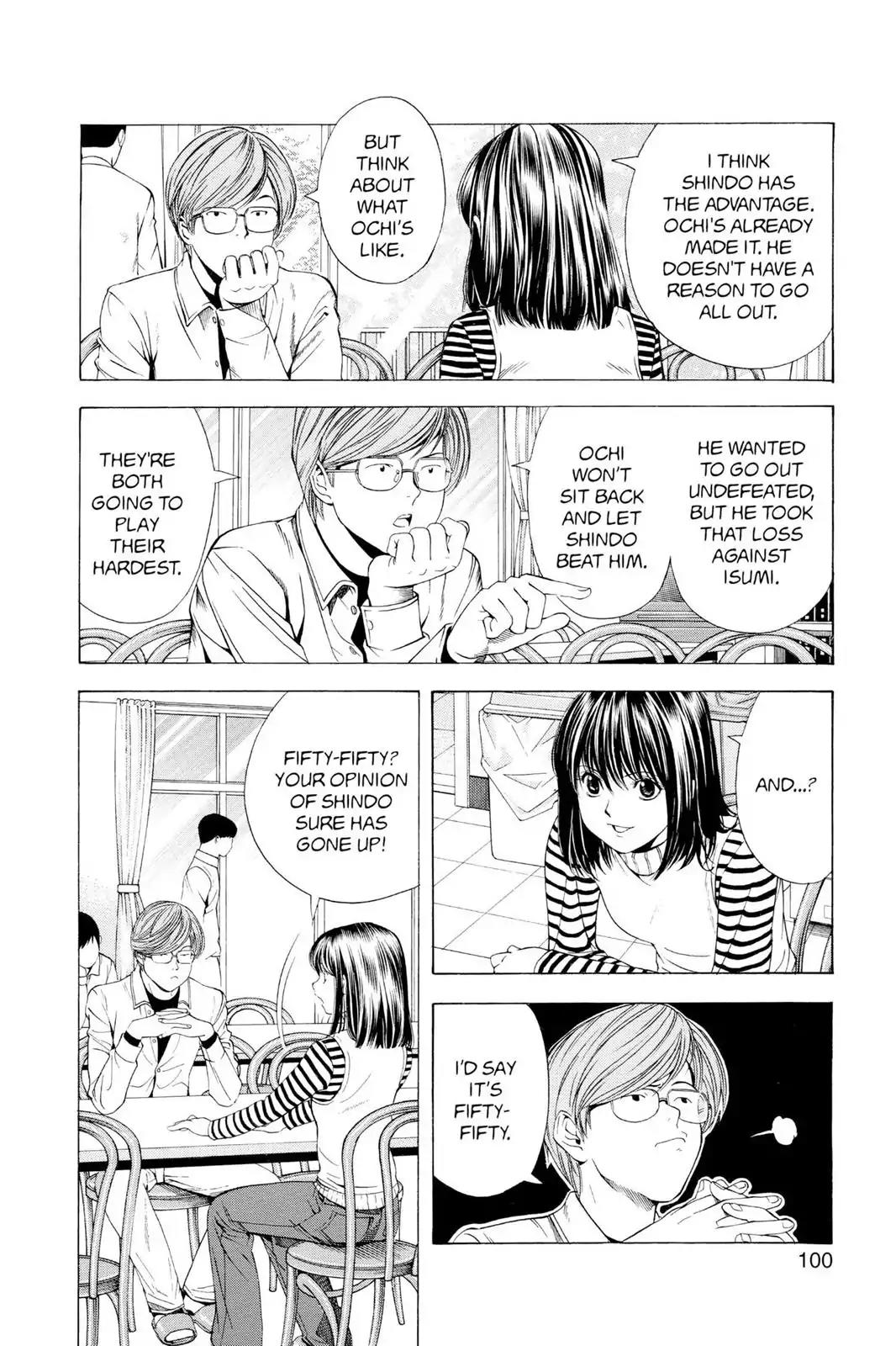 Hikaru no Go Chapter 92 page 14 - Chapter 92: Beat Shindo!