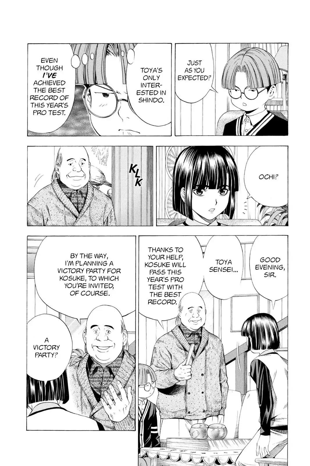 Hikaru no Go Chapter 92 page 8 - Chapter 92: Beat Shindo!